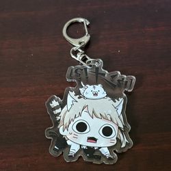 Atsushi Nakajima acrylic keychain.