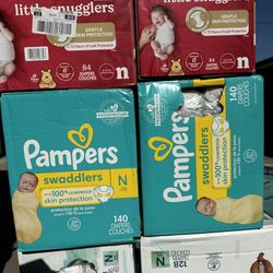 Diapers  Size Newborn Pampers 
