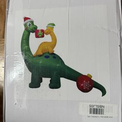 Christmas Inflatables Dinosaurs Outdoor Decorations
