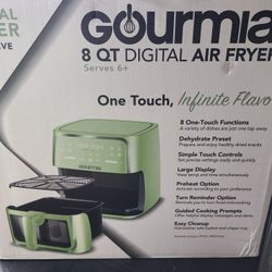 GOURMIA 8 QUART AIR FRYER 
