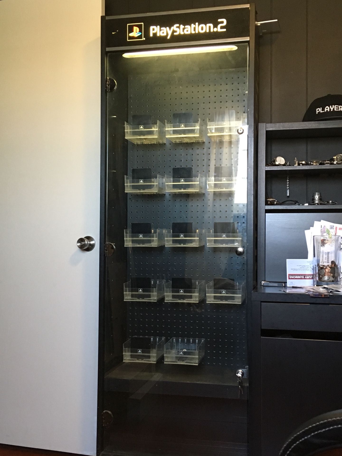 PS2 PlayStation 2 Sony Display Case Official