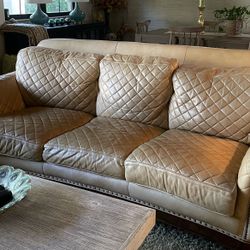 LEATHER SOFA- Highest Quality Luxury