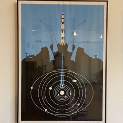 Art Signed Numbered Atomic Midcentury 