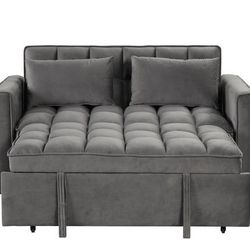Relax Gray Sleeper Sofa