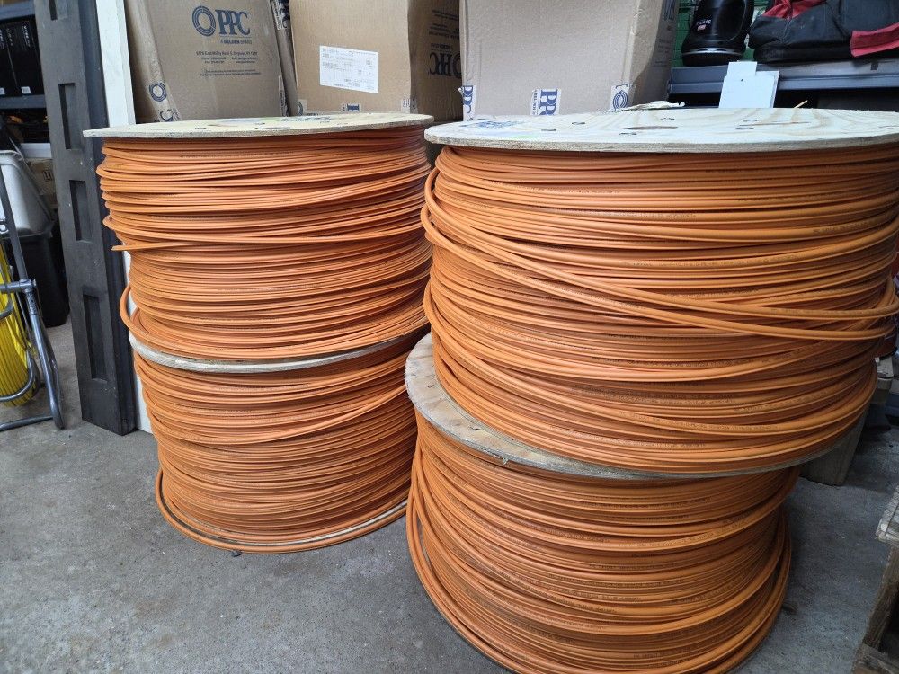 3280 ft. Rolls of PPC's Miniflex Optical Fiber TuffDuct with Tone wire