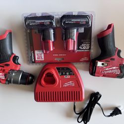 Milwaukee M12 Drill Impact Combo with 5.0 HO