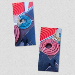 2 New Pneumatic Hoses