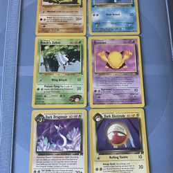 Vintage Pokemon Cards