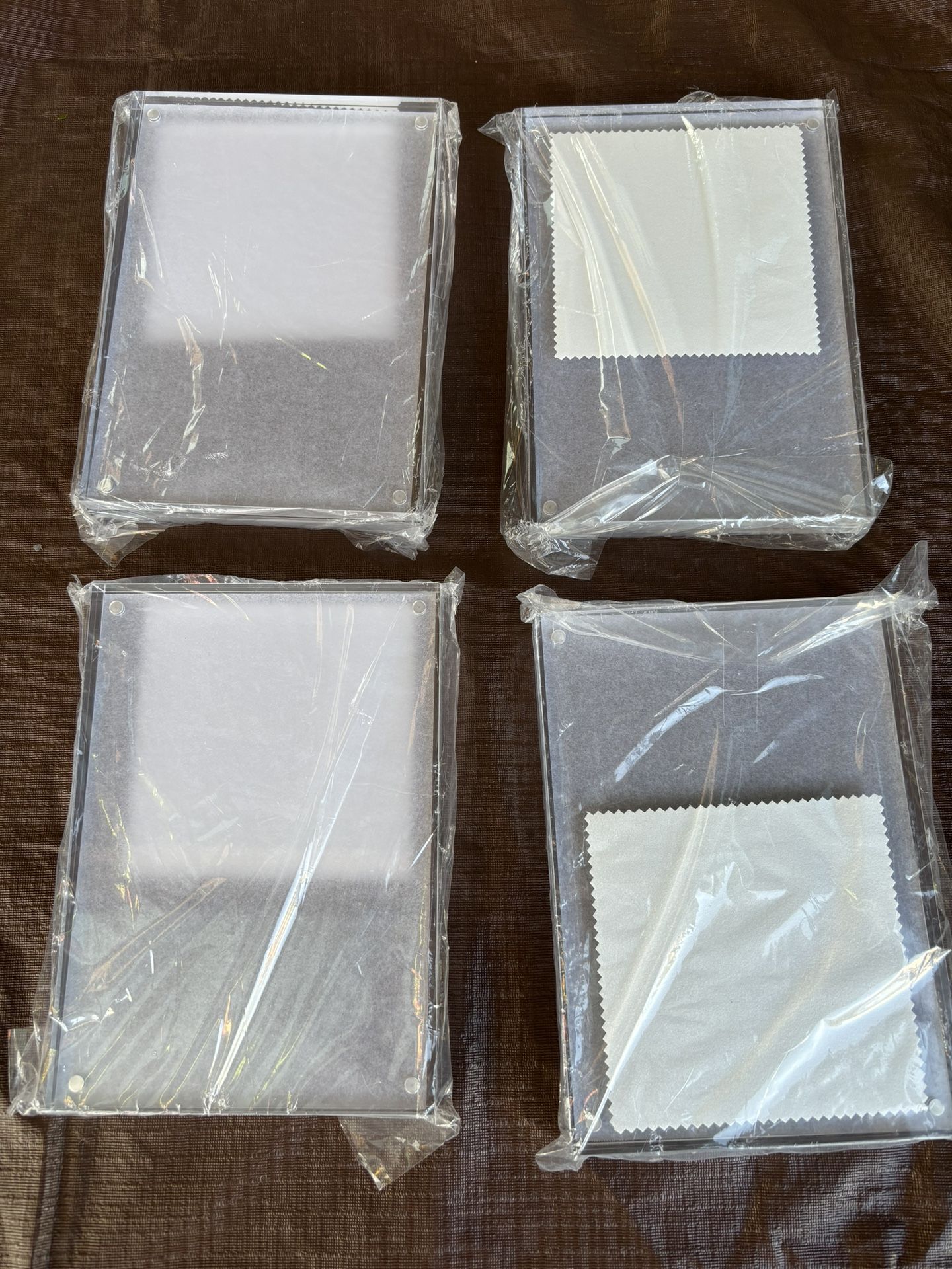 Acrylic picture frames 5 x 7