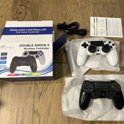 Wireless Controller for PS4/Pro/Slim, 2 Packs