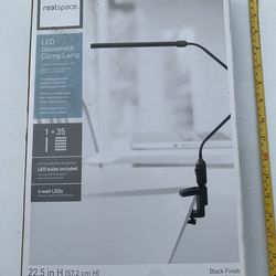Realspace LED Gooseneck Clamp Lamp brand new multiples available pick up Coral Springs 33071