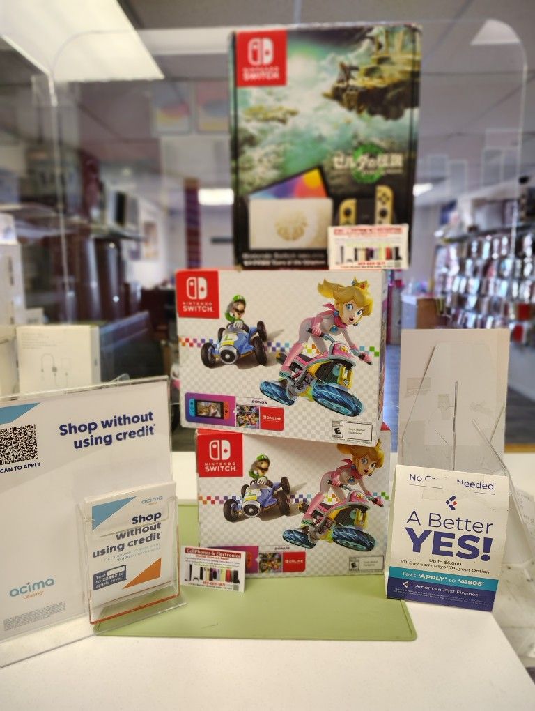 Nintendo Mario Kart & Zelda Brand New Bundle-On Payments With Just $10 Down