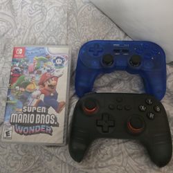 Nintendo Switch Game (Sealed) + Controllers