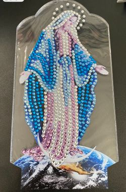 DIY Diamond Painting Of Mama Mary LED Night Light