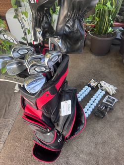 Titleist AP3 Irons & 917 Woods Complete Set Plus 56 New Prov1/x Balls
