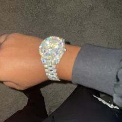 Iced Out Watch 