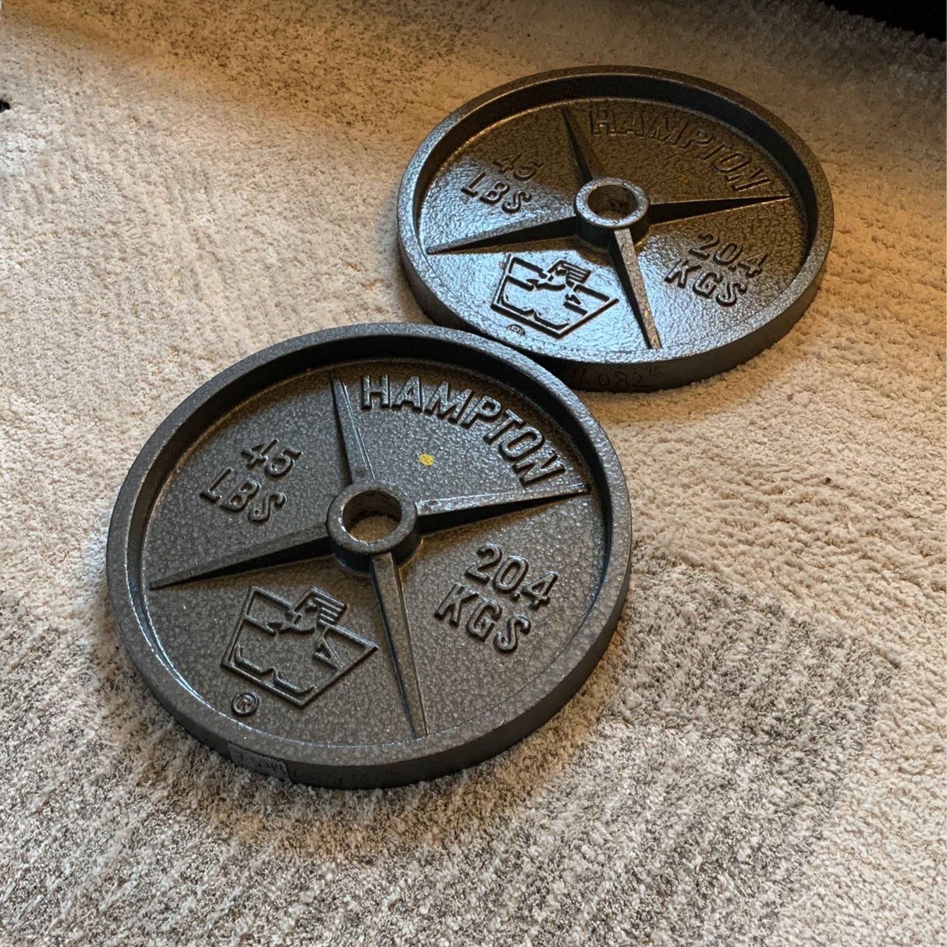 Brand New 45lb Olympic Weights
