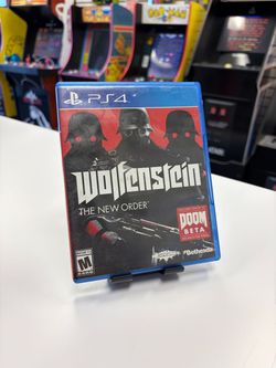 Wolfenstein: The New Order (Sony PlayStation 4, PS4)