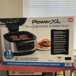 Power Xl Grill and Airfryer Combo Plus 