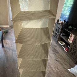 hanging closet organizer 