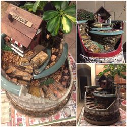 Home made Decorative pots