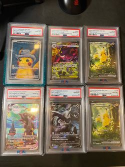 PSA 10 pokemon slabs