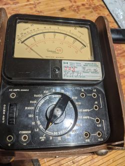 Simpson Analog Multimeter Volt Meter
