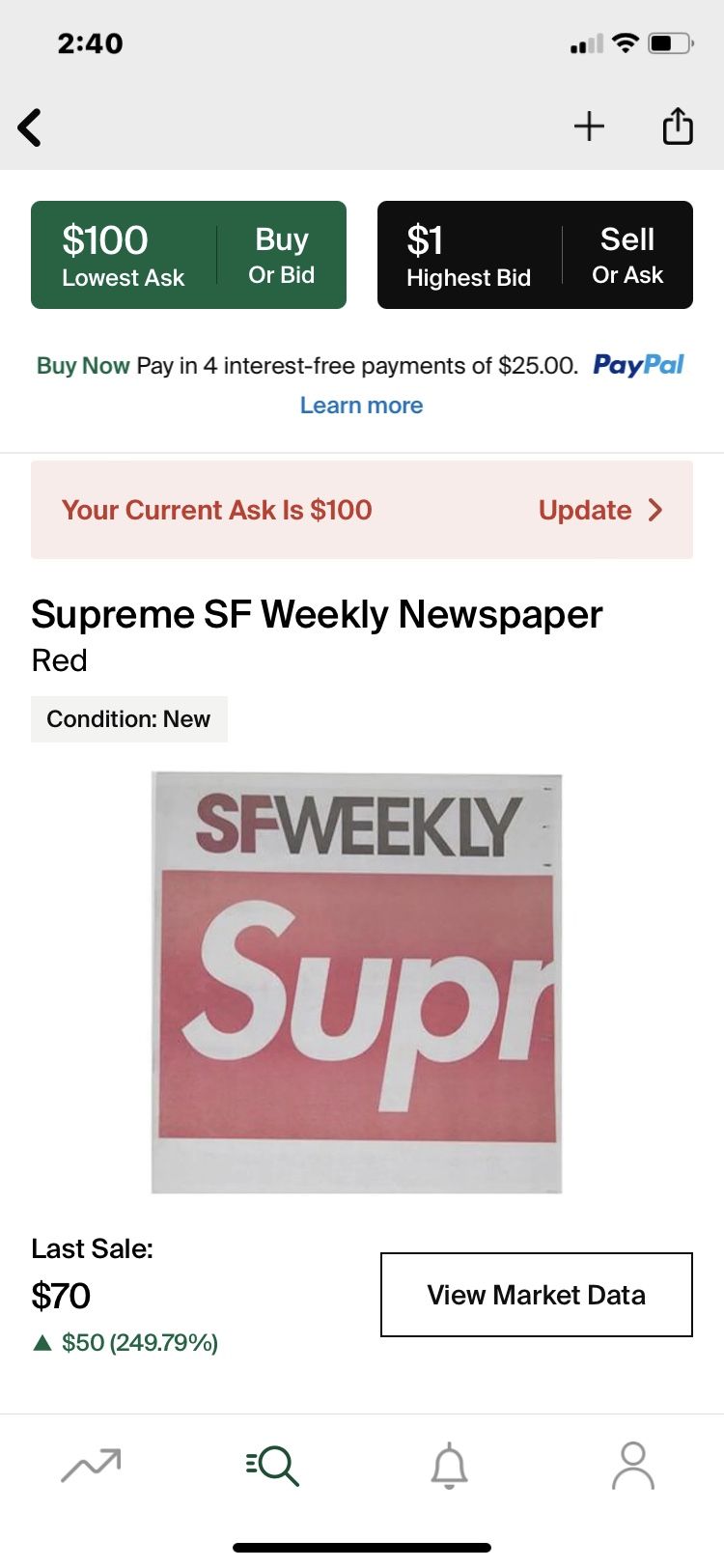 Supreme Newspaper DS