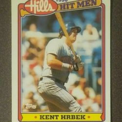1990 Topps Hills Kent Hrbek Minnesota Twins #11 Department Store Baseball Card Vintage Collectible Sports MLB