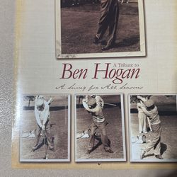 A tribute to BEN HOGAN 2007 Calendar Photo History