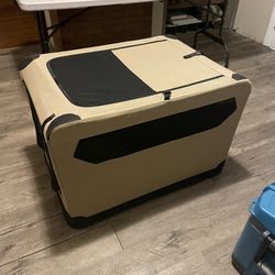 Cloth Travel Dog Crate - Very Nice 