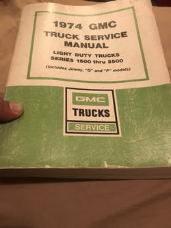 1974 gmc service manual