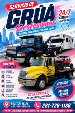 Grúas trasporte