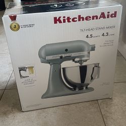 KitchenAid Ultra Power Plus Stand Mixer - Matte Fog Blue