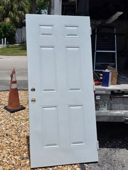 Selling exterior door