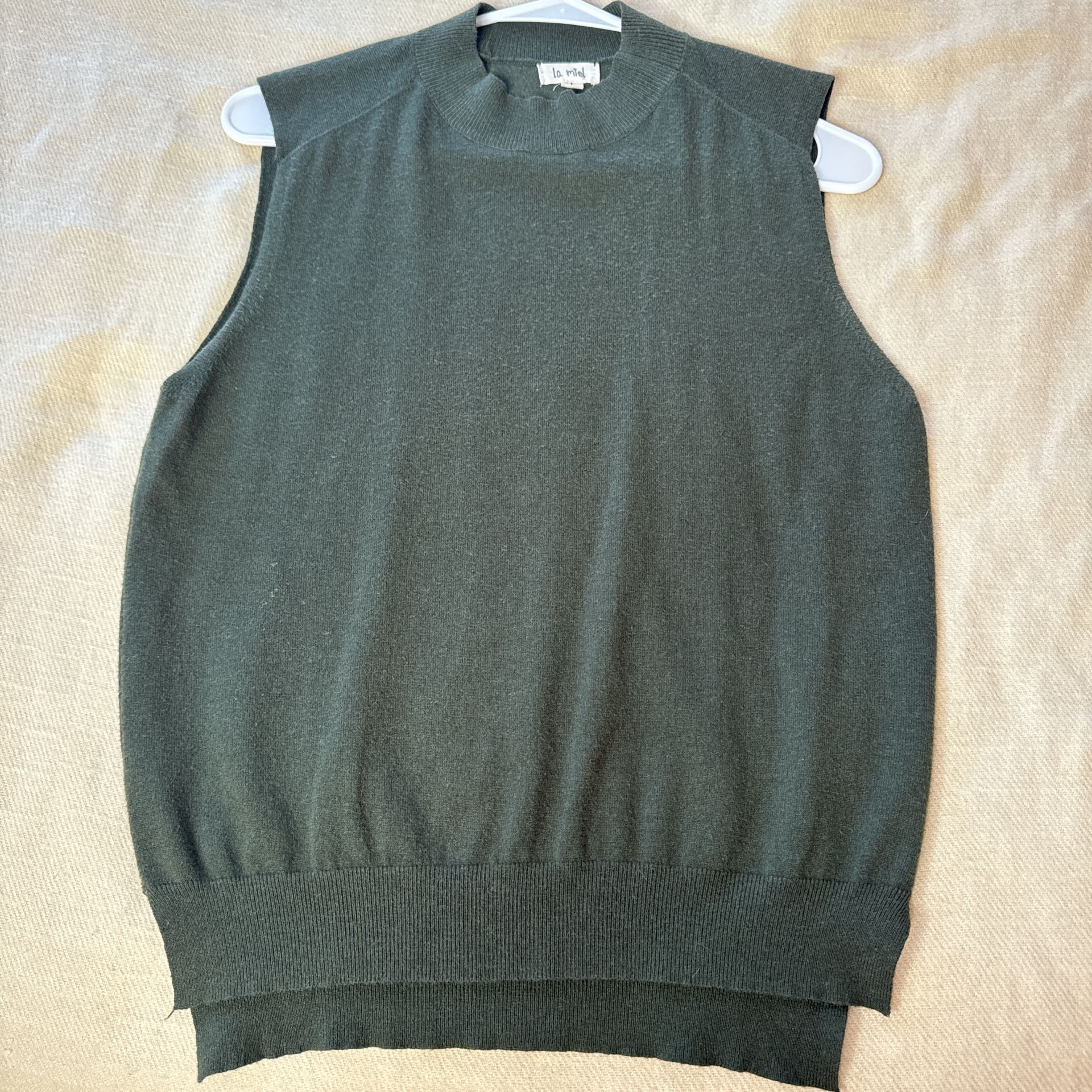Green Sweater Vest