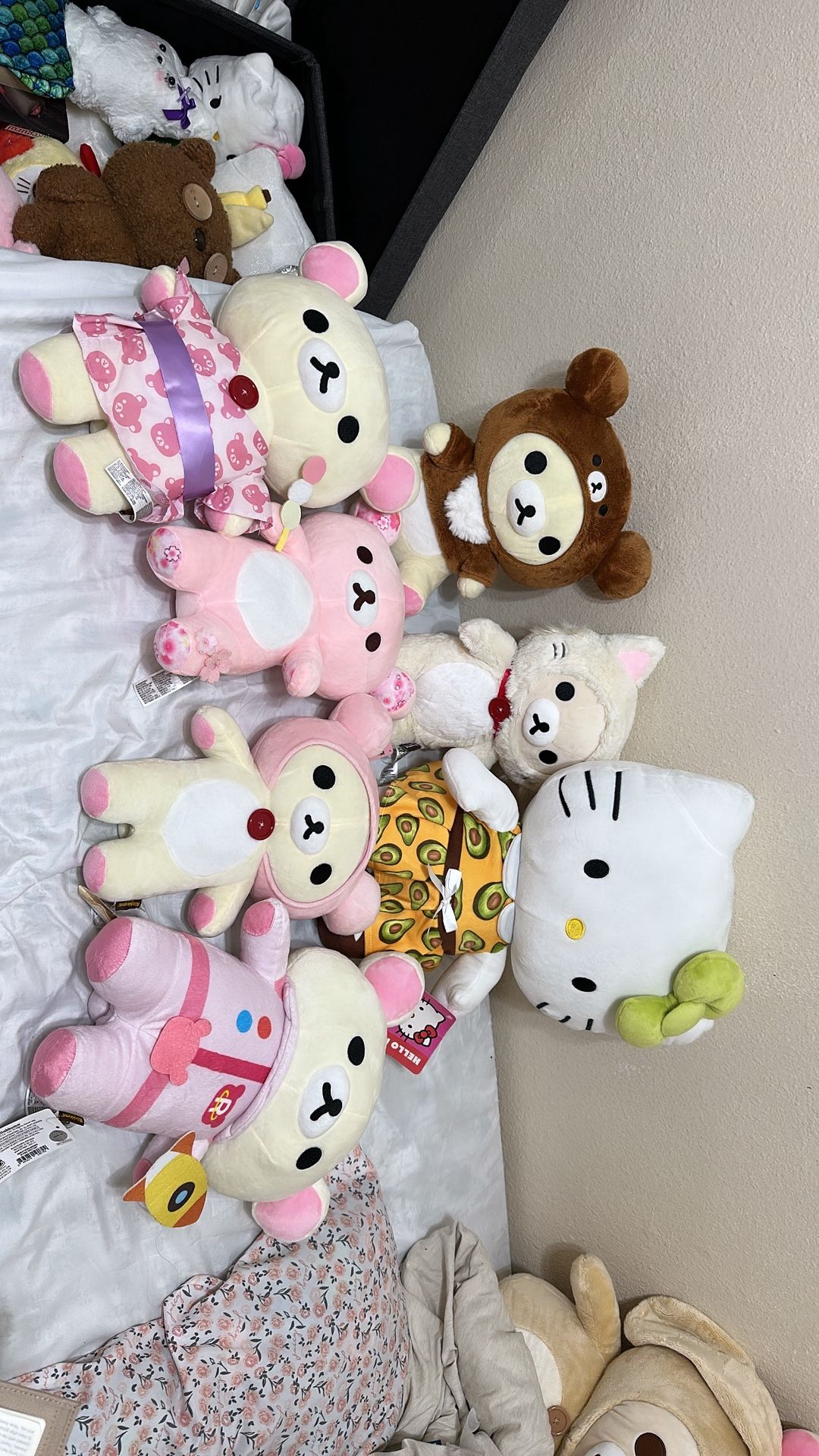 korilakkuma plushies