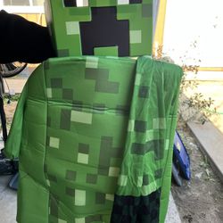 Kids Minecraft Creeper Costume