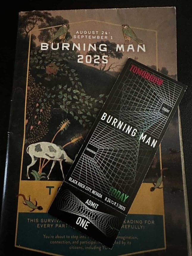 Burning Man Ticket