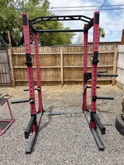Complete Home Gym Setup – Power Rack, Olympic Weights & Dumbbells