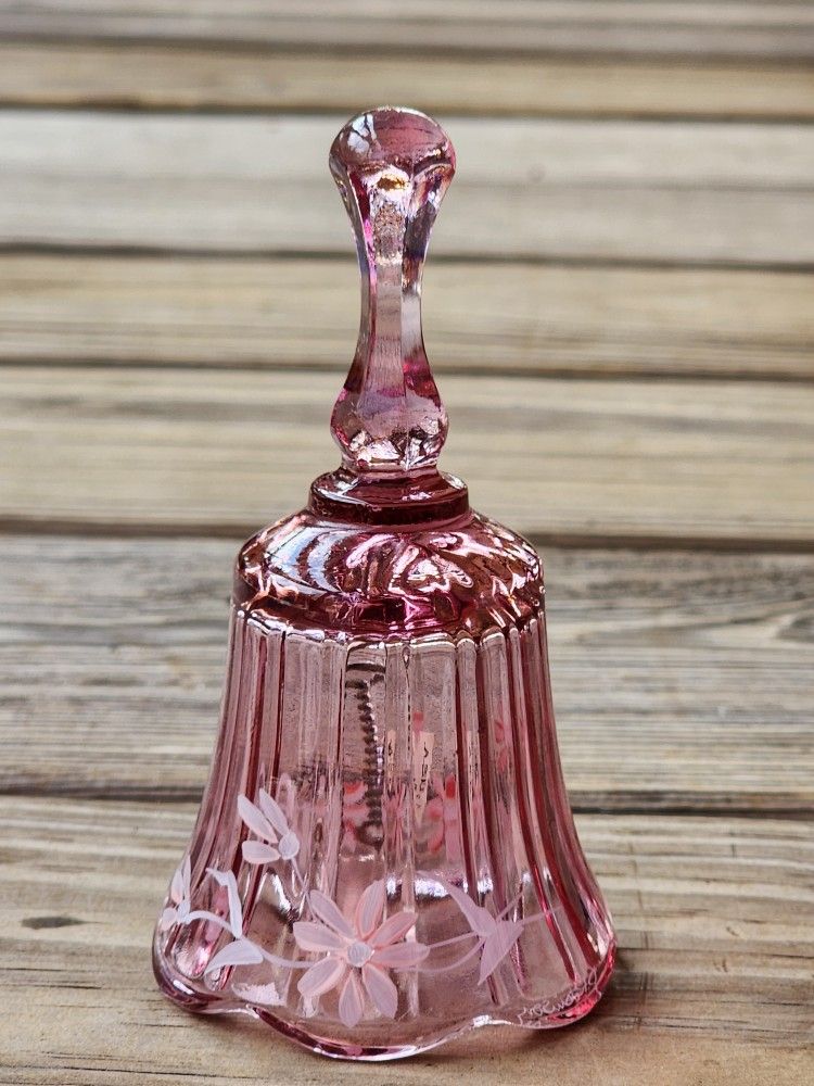 Vintage Fenton Handpainted Bell