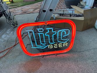 Neon sign