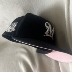 Mavericks Pink Bottom Fitted