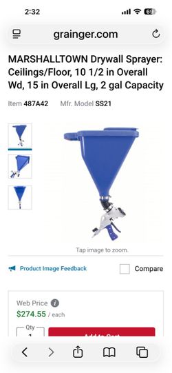 MARSHALLTOWN Drywall Sprayer