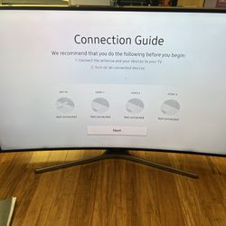 55’ Curved Samsung LED TV