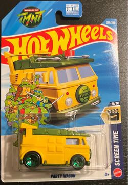 Hot wheels party wagon (tmnt)