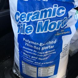 50 Lb Bag Of Tile Mortar