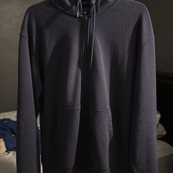 Uniqlo Sweat Full Zip Hoodie Size Medium Gently Used Authentic