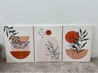 Boho Wall Decor 3 Piece Set