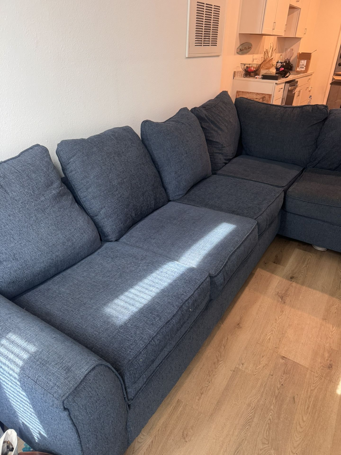 Navy Blue Sectional Couch